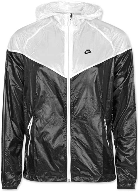 nike windrunner herren schwarz weiß|Nike waterproof windbreaker.